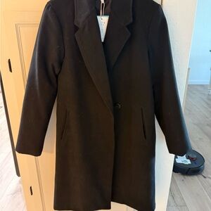 Gianni Bini Black Trench Coat